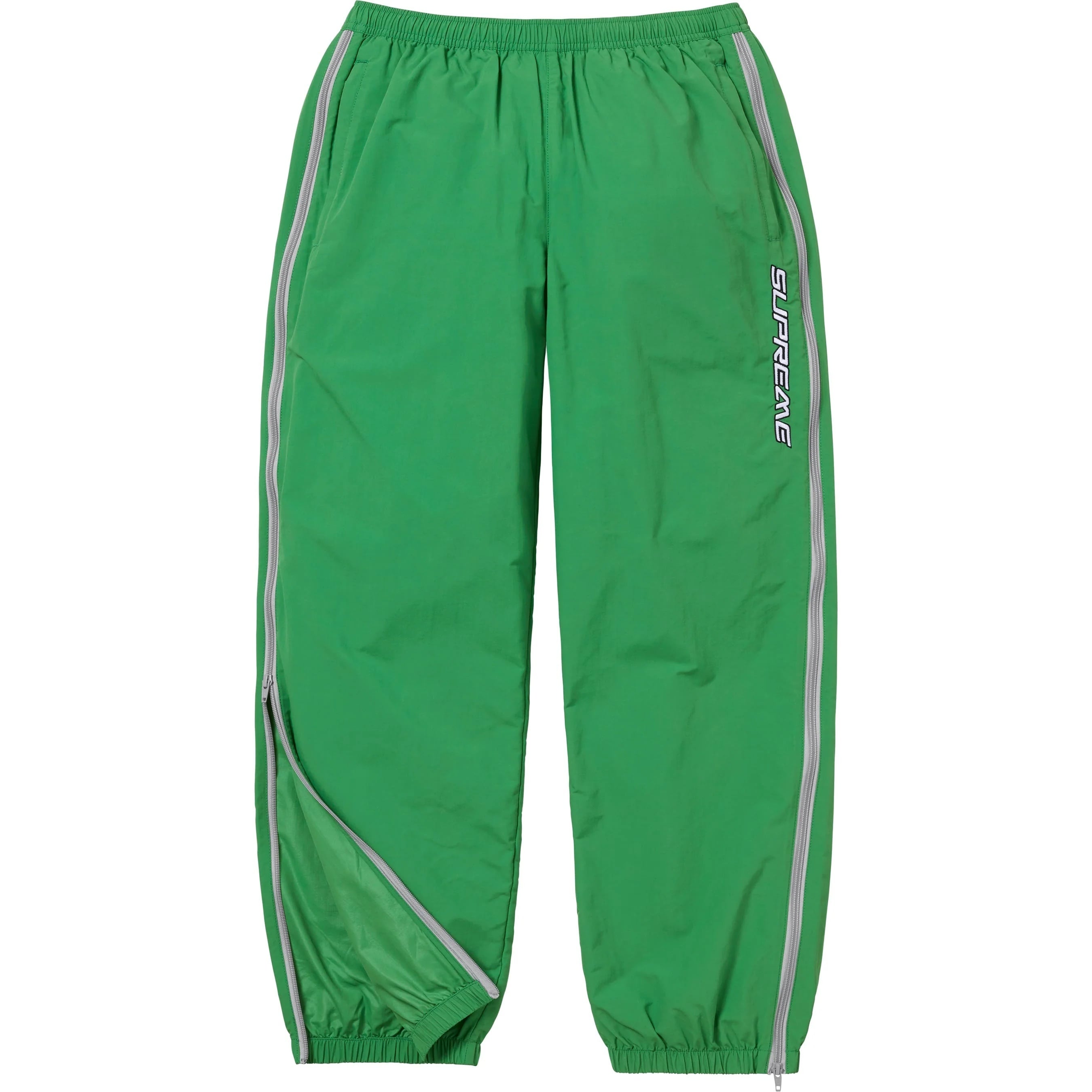 Contrast Zip Warm Up Pant view 13